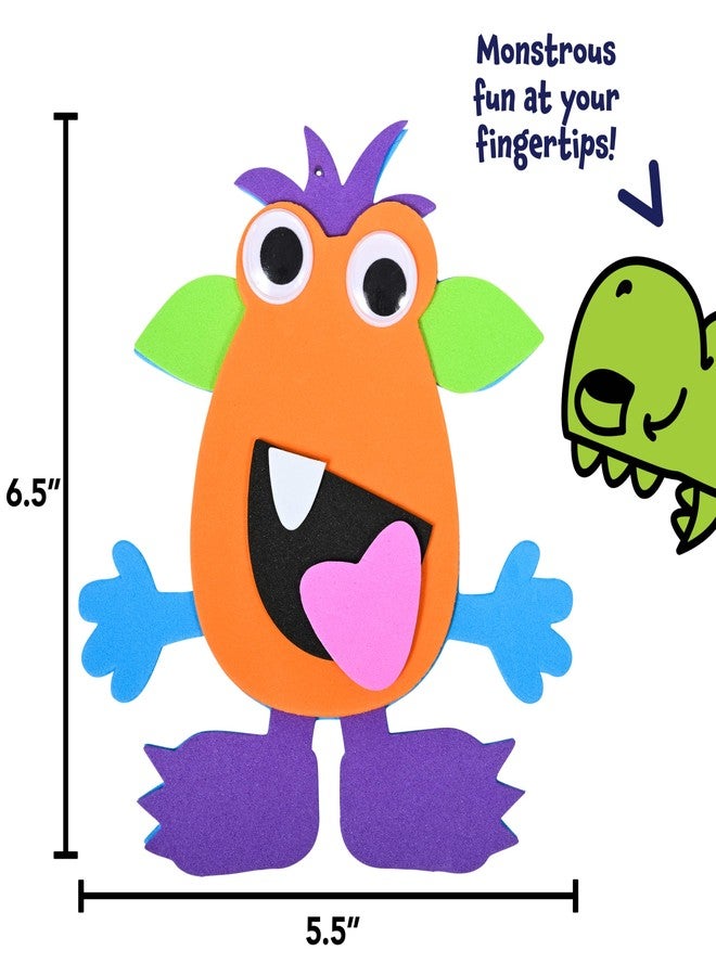 Ready 2 Learn Create Your Own Monsters | Set of 4 | DIY Craft for Kids | Magnetic | No Glue Required | Kid-Friendly Instructions - Image 4